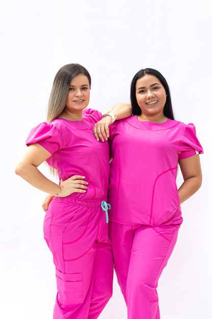 Uniformes Antifluido lika (Fucsia)