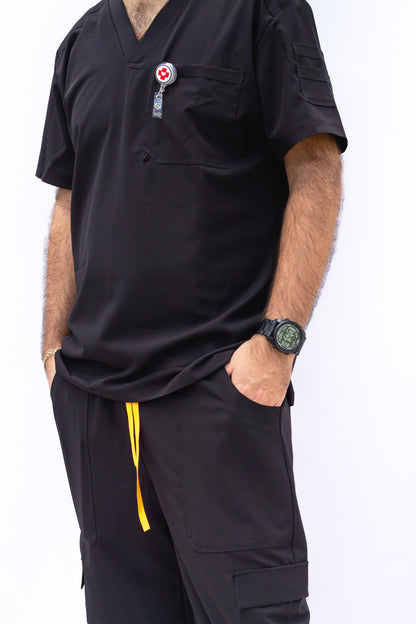 Uniforme Antifluido Black Hombre