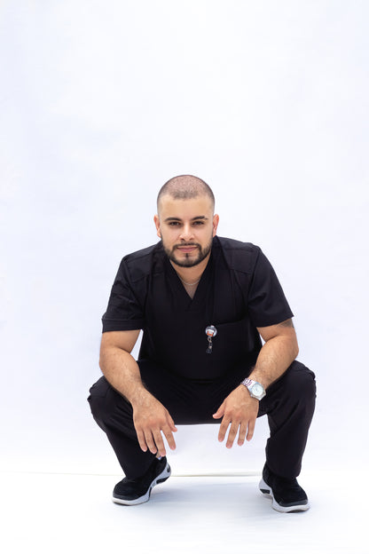 Uniforme Antifluido Black Hombre