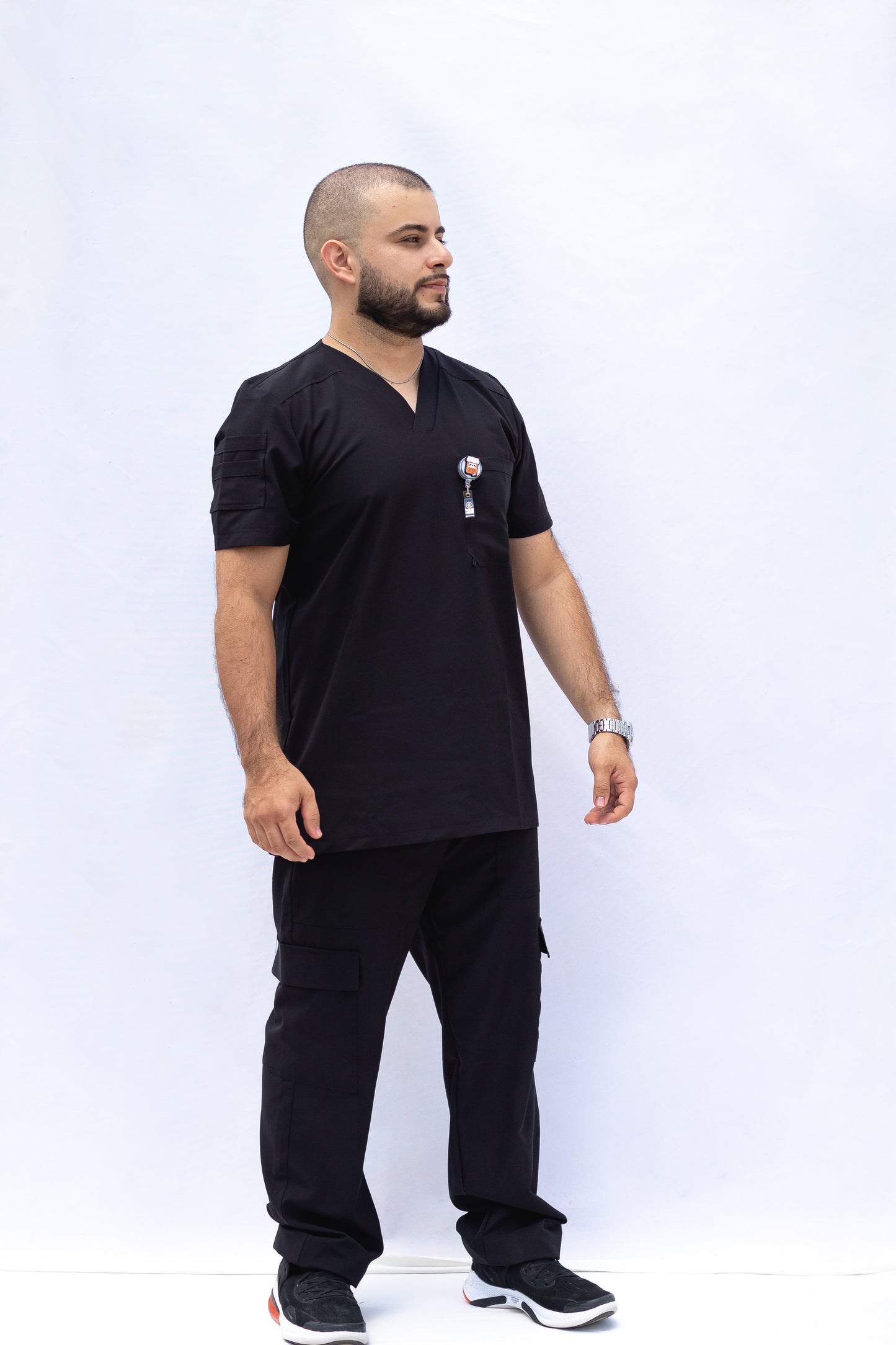 Uniforme Antifluido Black Hombre