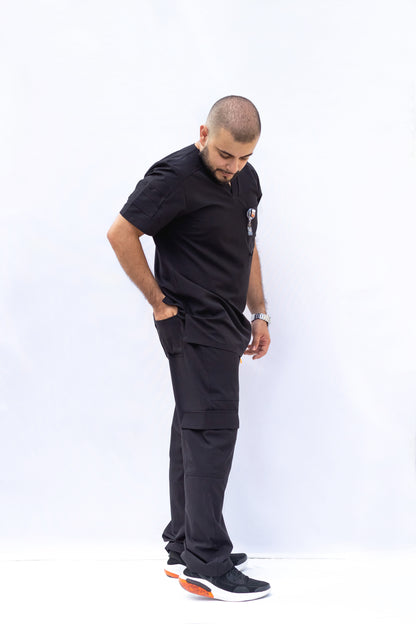 Uniforme Antifluido Black Hombre