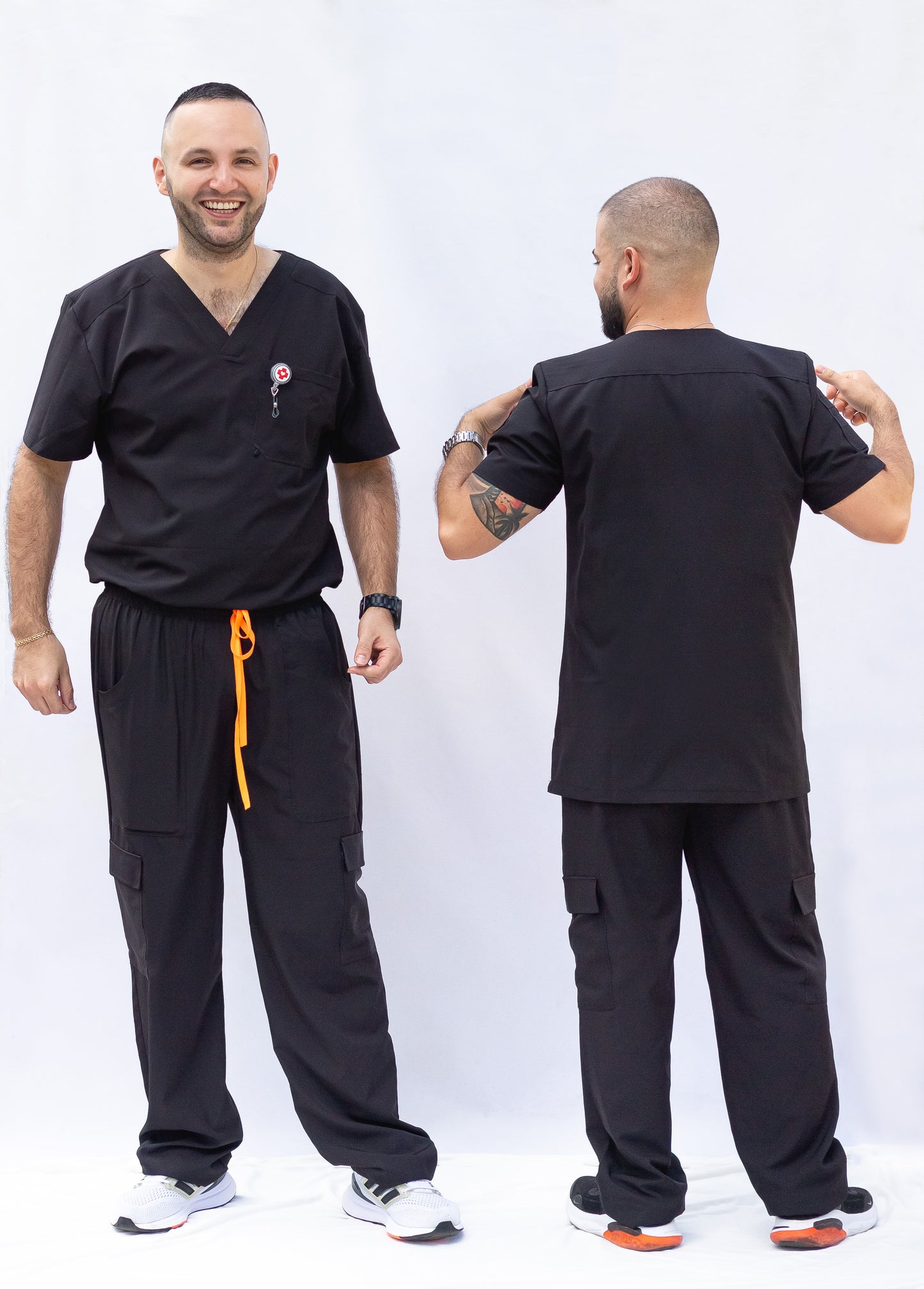 Uniforme Antifluido Black Hombre