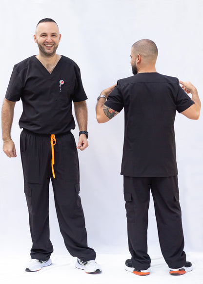 Uniforme Antifluido Black Hombre