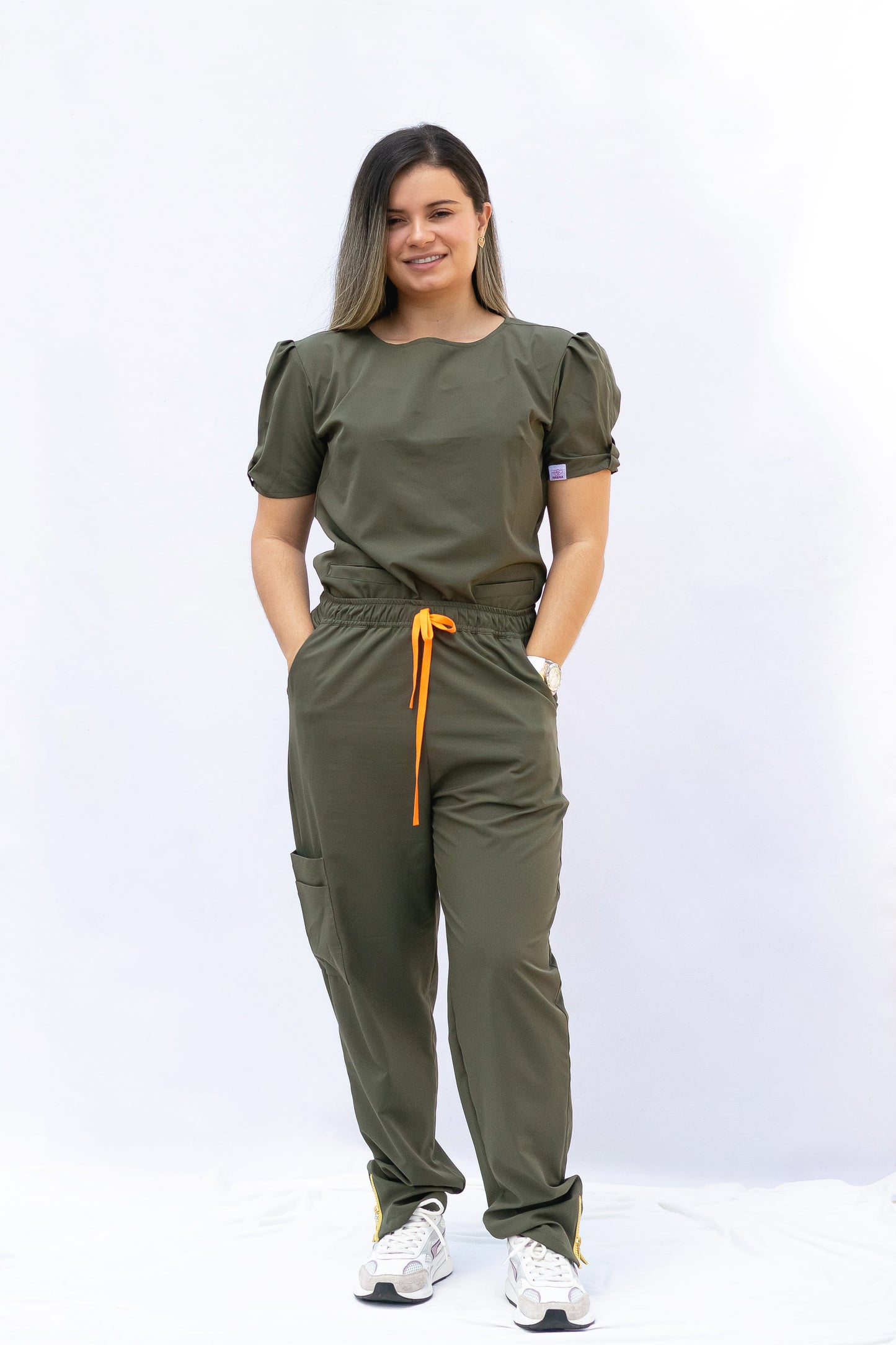 Uniforme Antifluido Alma (Verde)