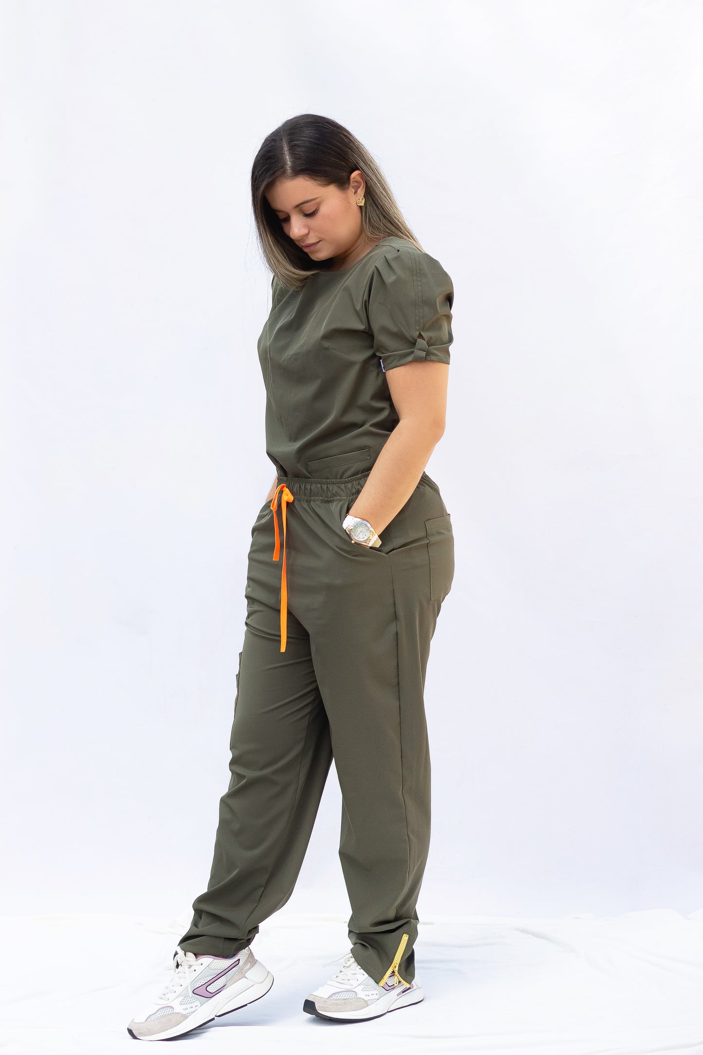 Uniforme Antifluido Alma (Verde)