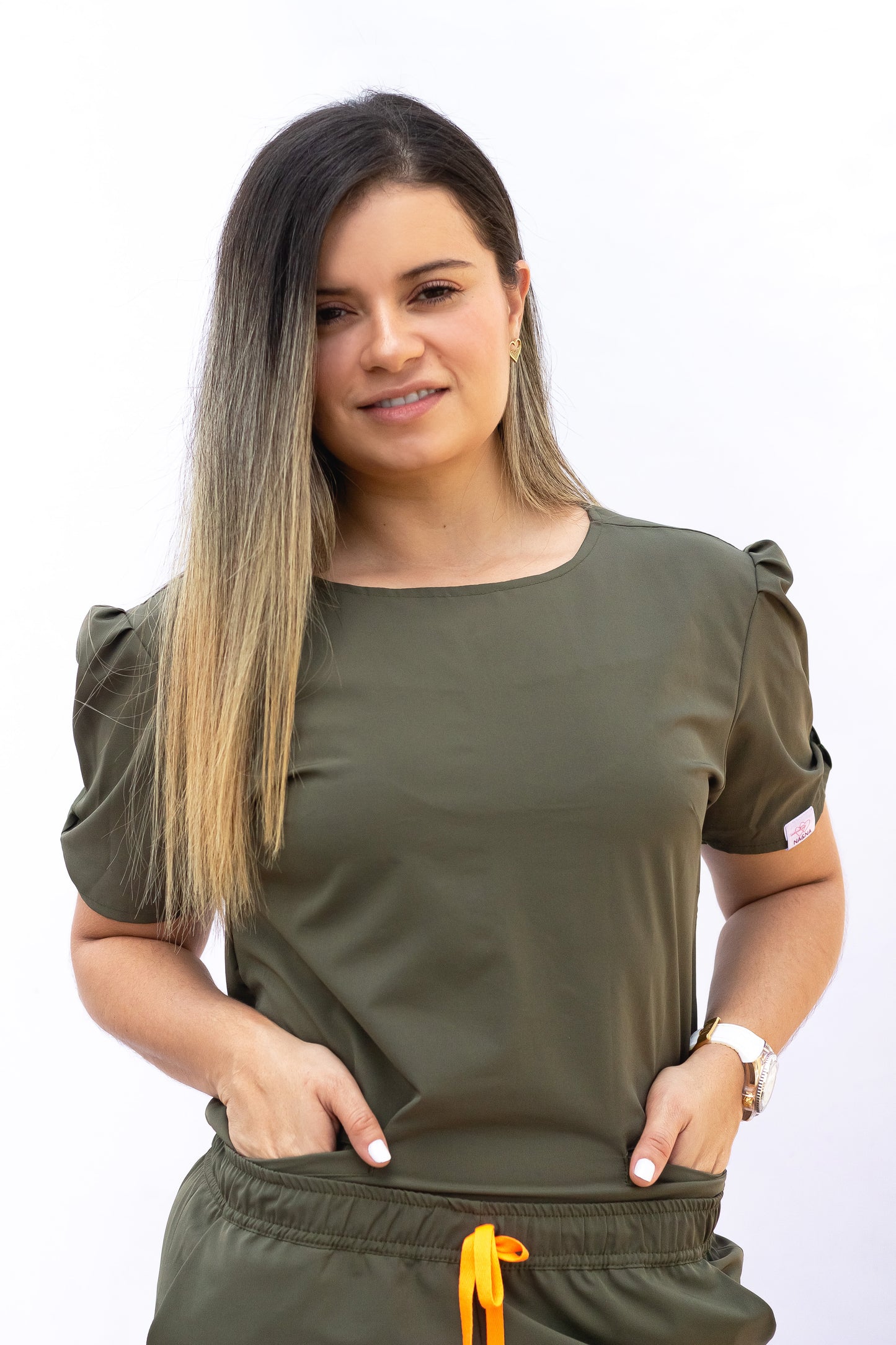 Uniforme Antifluido Alma (Verde)