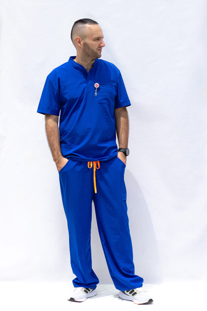 Unifrome Antifluido Blue Hombre