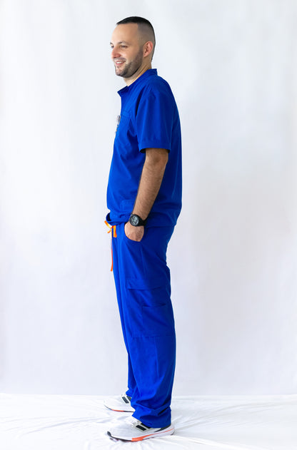 Unifrome Antifluido Blue Hombre