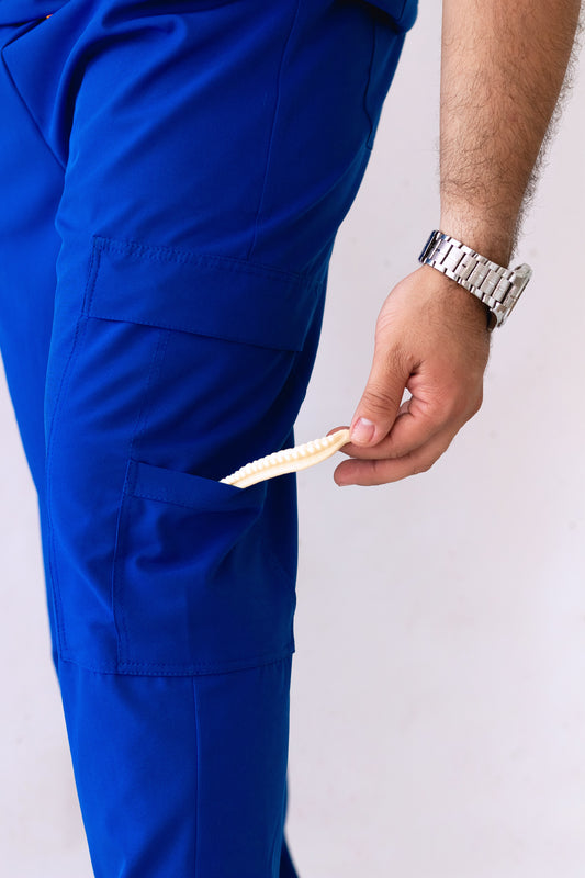 Unifrome Antifluido Blue Hombre
