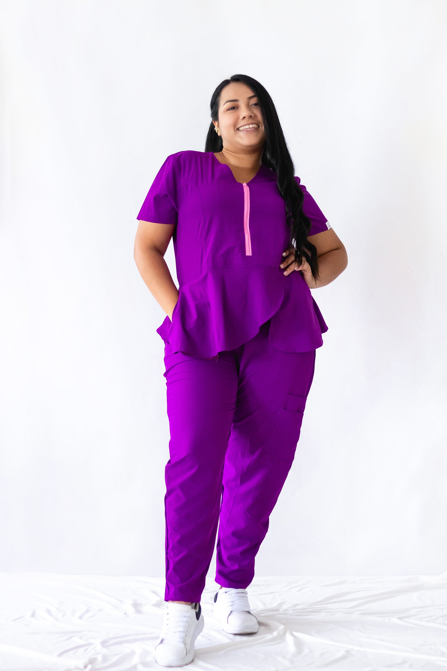 Uniforme Antifluido Daka (Magenta)