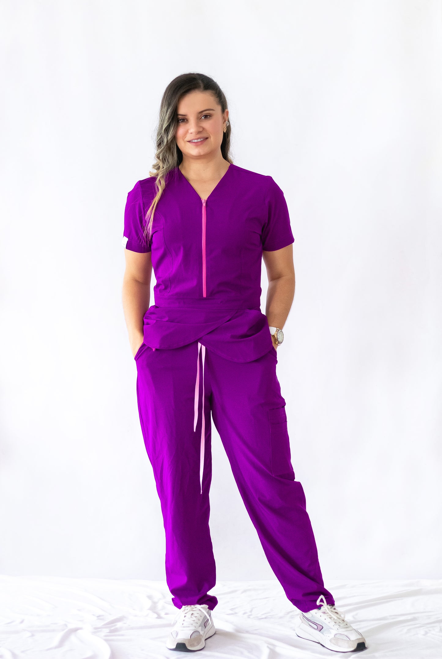 Uniforme Antifluido Daka (Magenta)