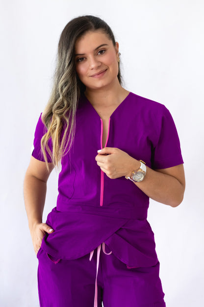 Uniforme Antifluido Daka (Magenta)
